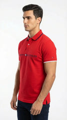 Tommy Hilfiger Essential:Linear Logo Cotton Polo