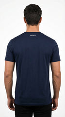 Men’s Sport Logo Graphic T-Shirt – Navy Blue