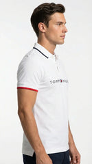 Tommy Hilfiger Essential:Linear Logo Cotton Polo