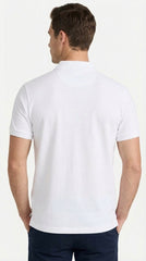USPA Heritage Flag Edition: Classic White Cotton Polo