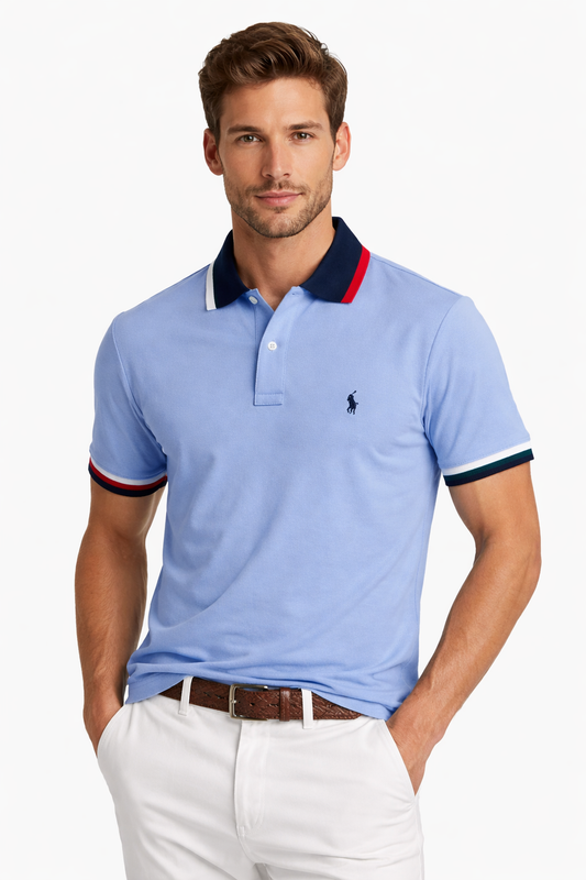 Polo Ralph Lauren Men's Signature Pony Tee – Sky Blue