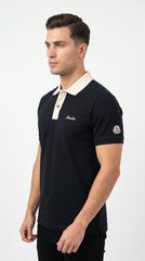 Moncler Style | Men’s Contrast Piqué Polo