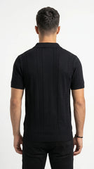 ZARA Old Money Antique Knit Polo