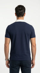 Moncler Style | Men’s Contrast Piqué Polo