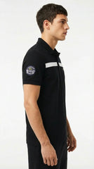Lacoste Tennis Cotton Polo with Contrast Panels