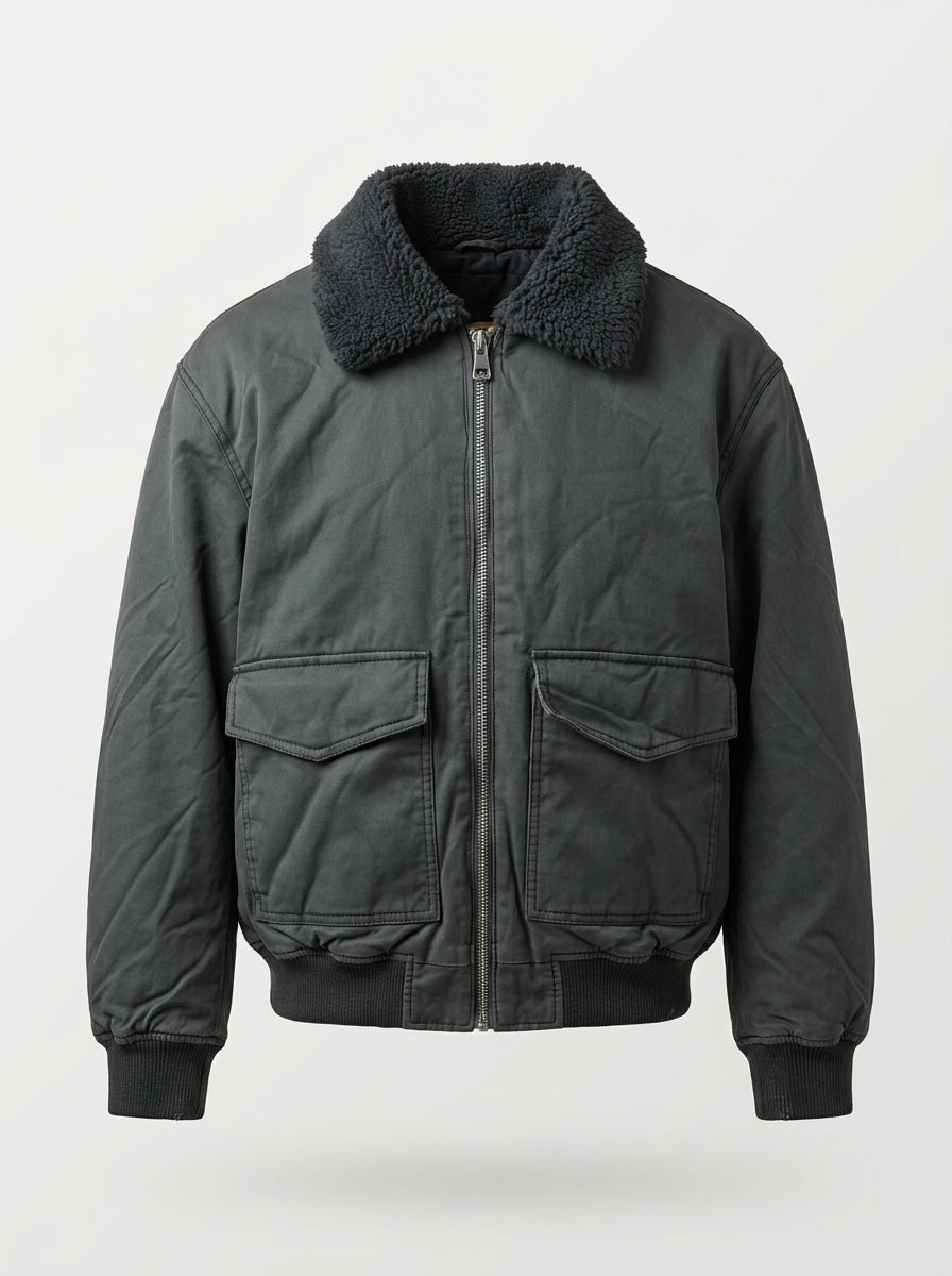 Imported Padded Bomber Jacket