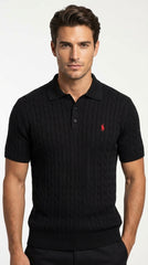 Polo Ralph Lauren | Men’s Cable-Knit Cotton Polo