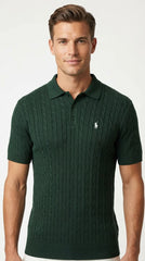 Polo Ralph Lauren | Men’s Cable-Knit Cotton Polo
