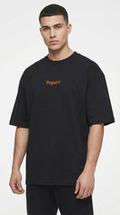 "The Artist" Heavyweight Streetwear Tee – Onyx Black