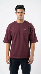 Higher Culture "Holy Spirit" Bold Tee – Burgundy