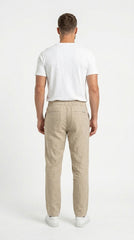 GUESS Riviera Linen Drawstring Trouser