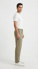 Ivory Breeze Linen Trousers