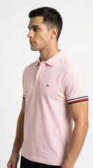 Tommy Hilfiger Signature Prep Colorblock-Cuff Polo