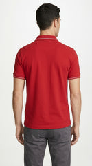 BOSS Tipped Edge Rubber-Badge Polo