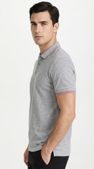 BOSS Tipped Edge Rubber-Badge Polo