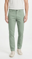 Premium Cotton Essential Chinos – Pistachio Green