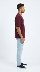 Armani Exchange | Logo Graphic T-Shirt in Burgundy