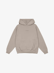 Men Colne Logo Oversized Light Brown Hoodie