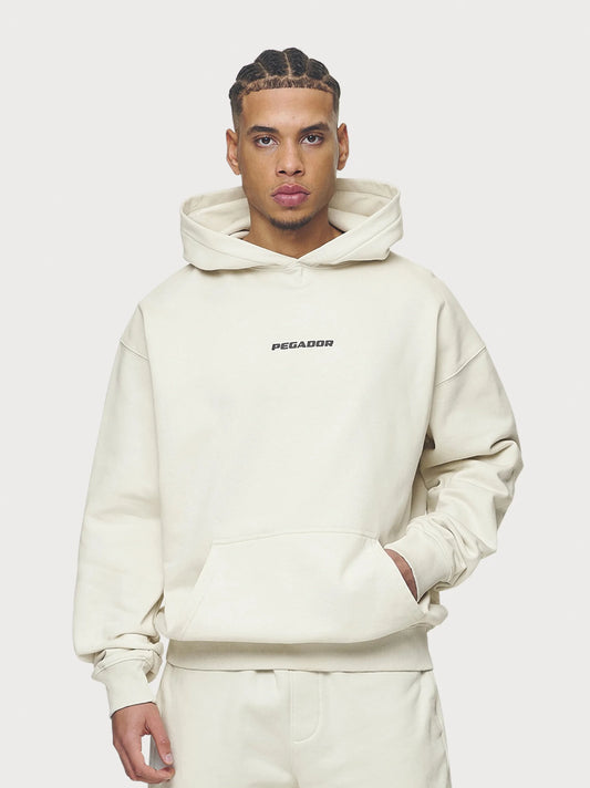 Men Colne Logo Oversized Skin Hoodie