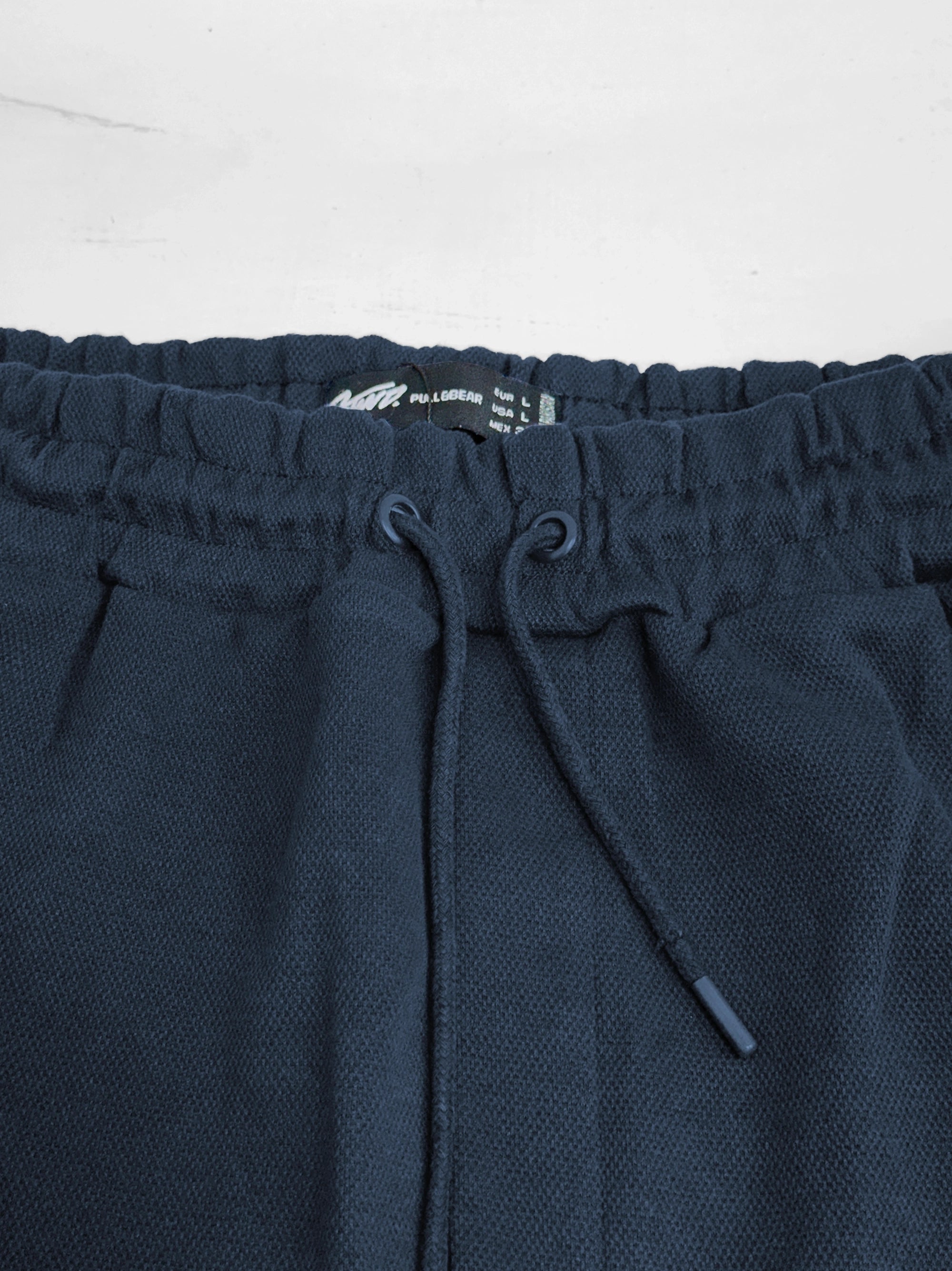 Men High Quality Pk Interlook Navy Blue Trouser