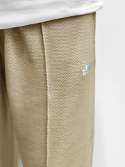 Men Plain Stripe Line Trouser In Skin