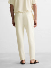 Men's Beige Easy Care Jogger Trouser