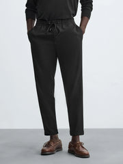 Men's Black Easy Care Jogger Trouser
