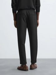 Men's Black Easy Care Jogger Trouser