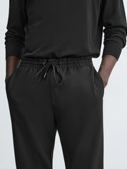 Men's Black Easy Care Jogger Trouser