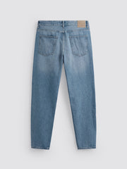 Men's Blue Tapered Fit Jeans