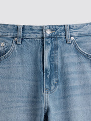 Men's Blue Tapered Fit Jeans