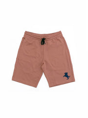 Men's Coral Embroidery Logo Shorts