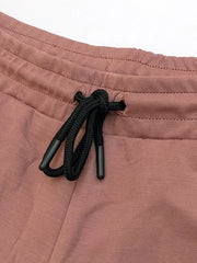 Men's Coral Embroidery Logo Shorts