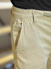 Men's Cotton Linen Stretch Skin Trouser