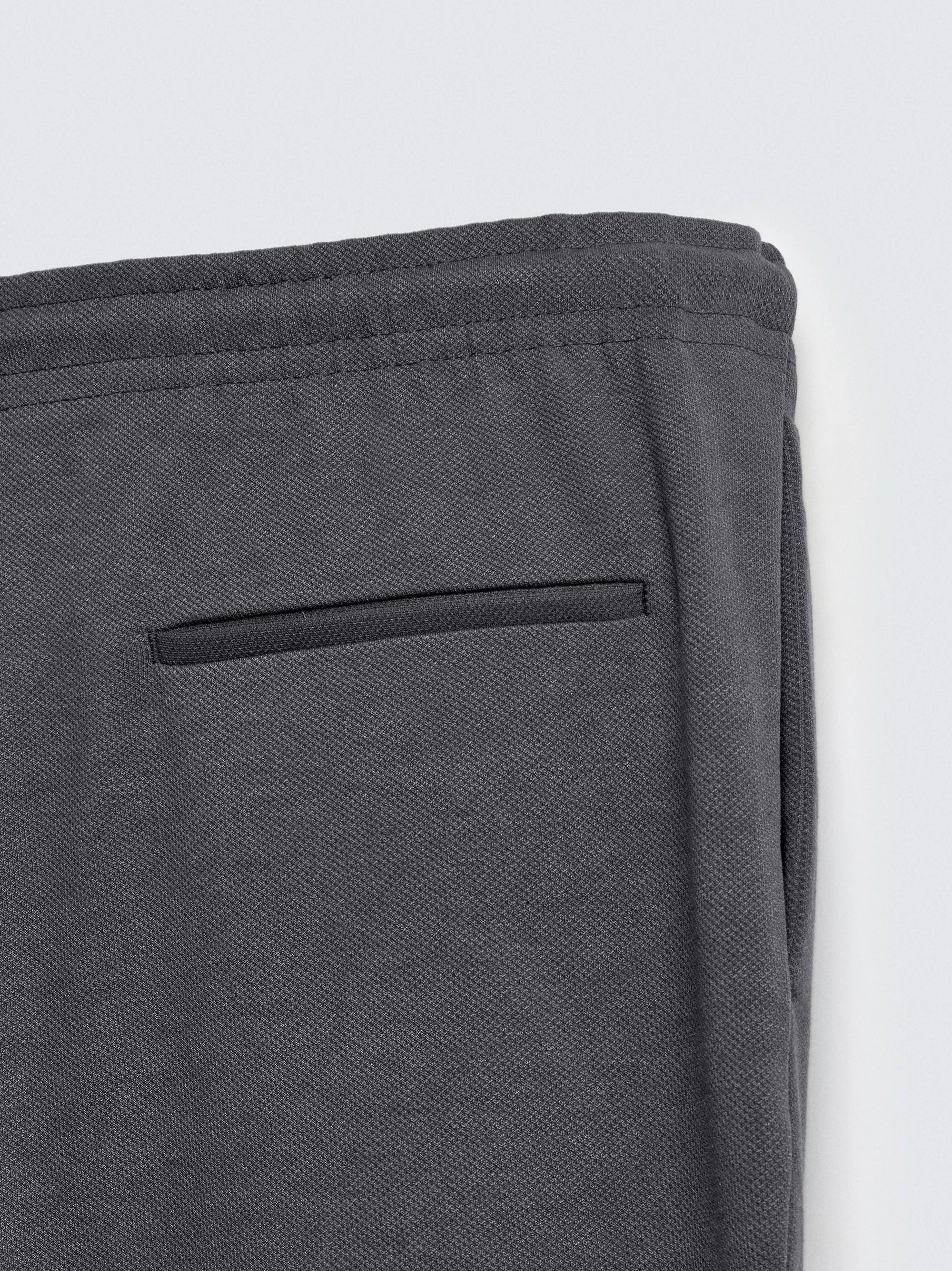 Men's Dark Gray Easy Care Jogger Trouser