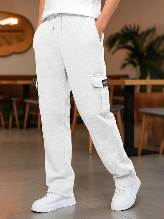 Men's Gray 5-Pocket Trouser