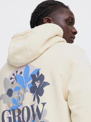 Men's Kangaroo pocket with statement print model Hoodie