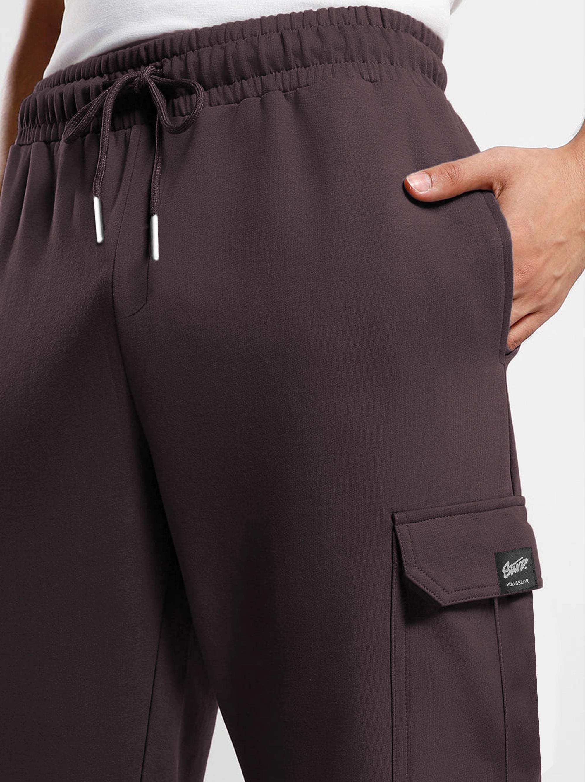 Men's Maroon 5-Pocket Trouser