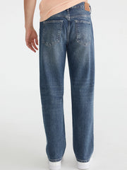 Men's Medium Blue Relaxed straight fit Jeans