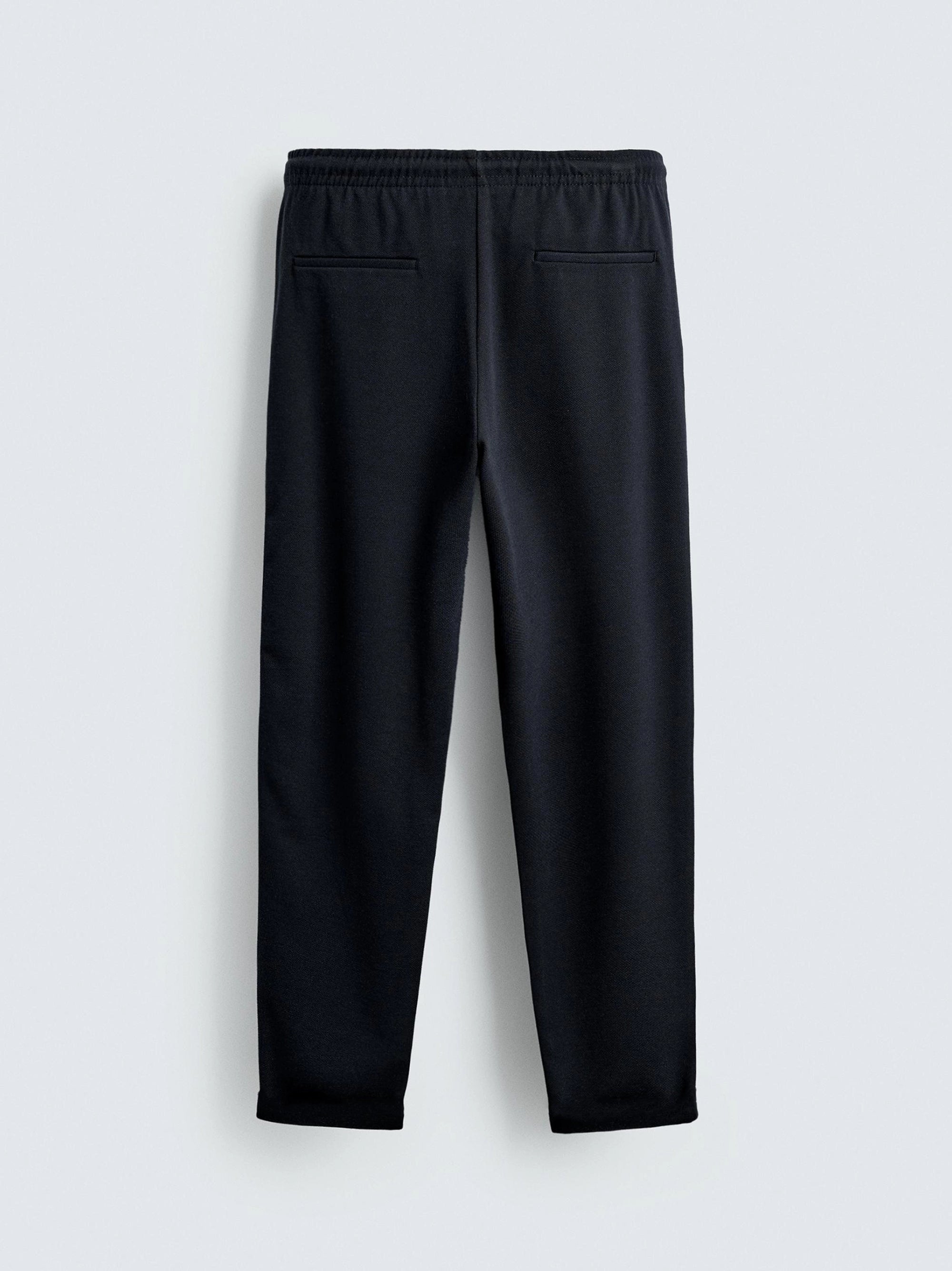 Men's Navy Blue Easy Care Jogger Trouser