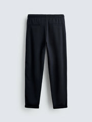 Men's Navy Blue Easy Care Jogger Trouser