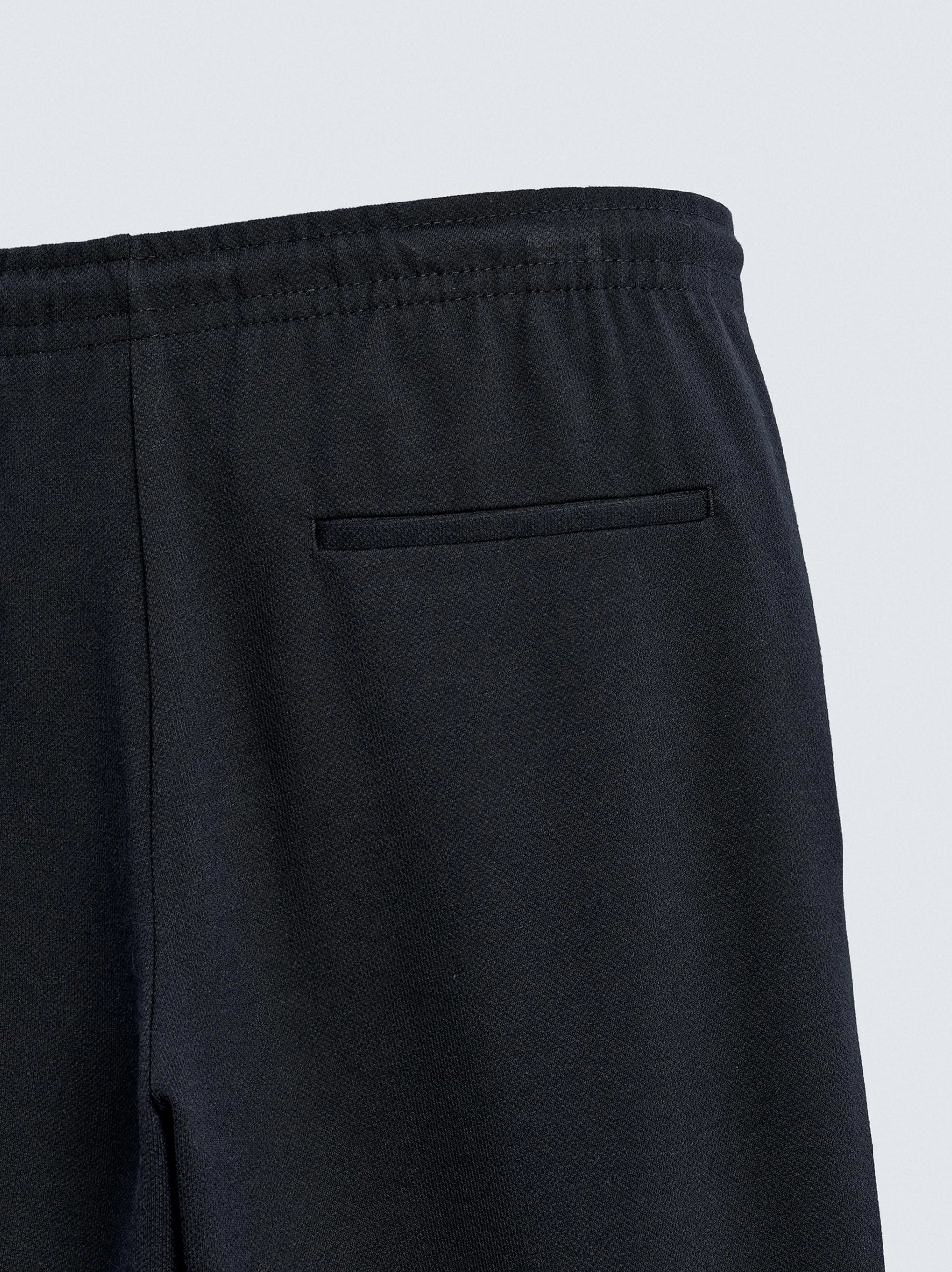 Men's Navy Blue Easy Care Jogger Trouser