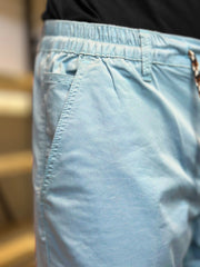 Men's Premium Cotton Stretch Sky Blue Trouser