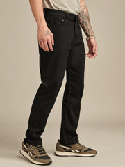 Men's Straight fit Advanced Stretch Black jeans