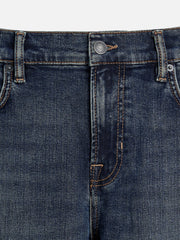 Men's Tapered Fit Dark Blue Jeans