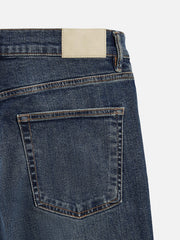 Men's Tapered Fit Dark Blue Jeans