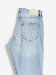 Men's Tapered Fit Light Blue Jeans