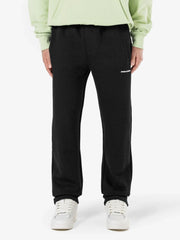 Men's Wide Structured Trousers - Black