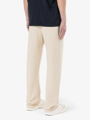 Men's Wide Structured Trousers - Skin