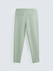 Men's Light Green Easy Care Jogger Trouser